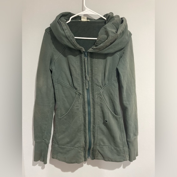 Prairie Underground Tops - PRAIRIE UNDERGROUND SHORT CLOAK ZIP UP HOODIE